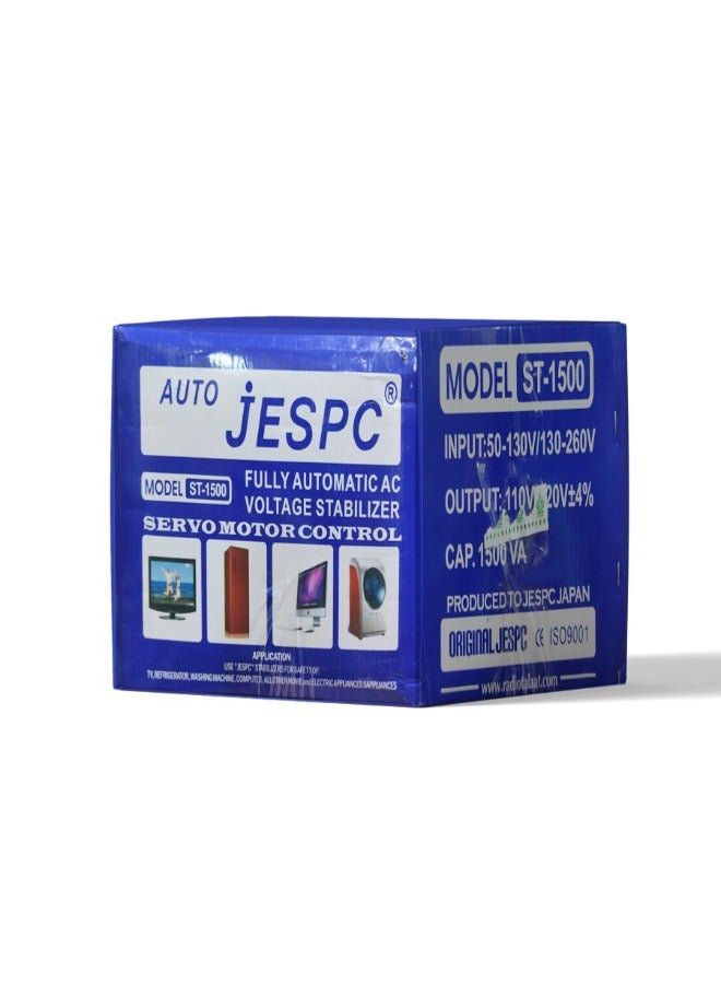 Jespc ST-1.5KVA Voltage Digital Stabilizer 2-Phase 1.5kva - Multicolor - Image 2