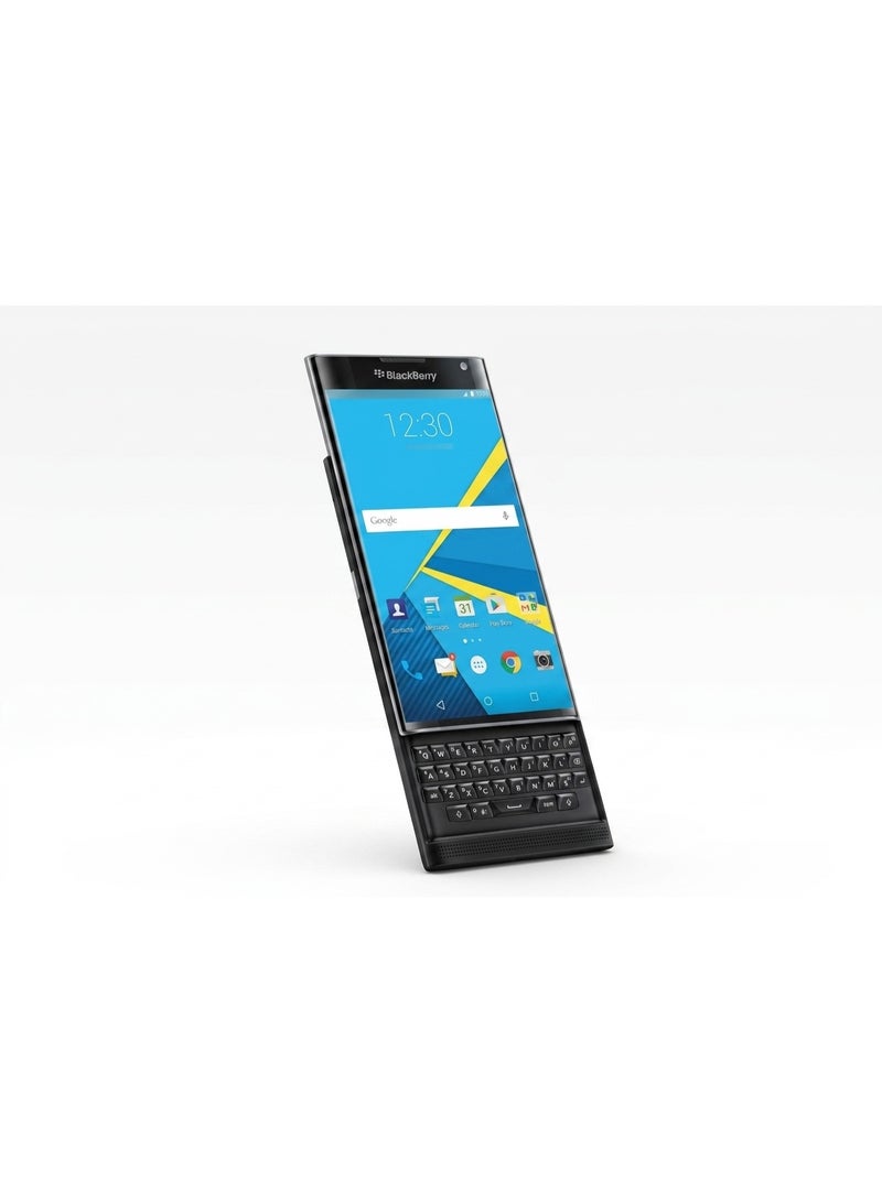 BlackBerry Priv Single SIM Smartphone, 32GB Storage, 3GB RAM, 4G LTE, Charcoal Black - Image 1