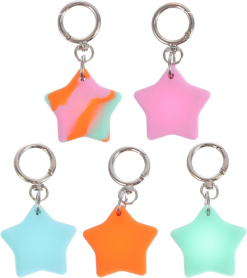 10 Pcs Case Air Tags Adorable Case Air Tag. Keyring Case for Tracer Lightweight - Image 1