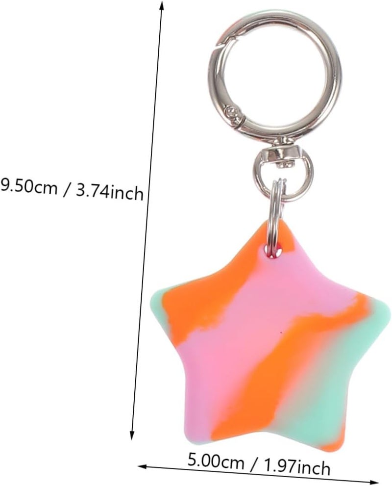 10 Pcs Case Air Tags Adorable Case Air Tag. Keyring Case for Tracer Lightweight - Image 2