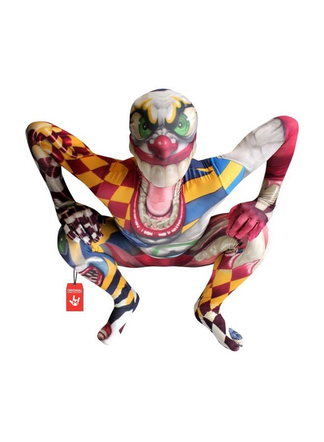 Morphsuits Kids Clown Monster Costume - Small 3'-3'5/6-8 Years - Image 1