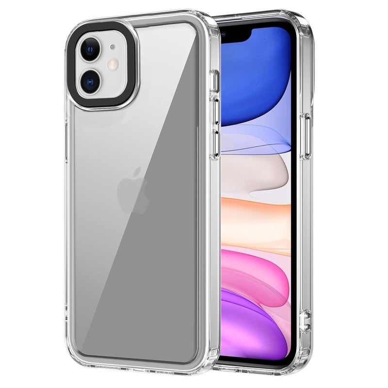 ZAPCASE Back Case Cover for iPhone 11 | Compatible for iPhone 11 Back Cover | Case Cover with Camera Protection | (TPU + PC | Transparent) - Image 1