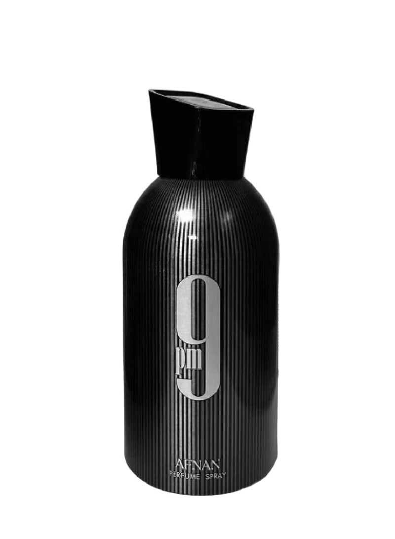 Afnan 9 PM Deodorant 250mL - Image 1