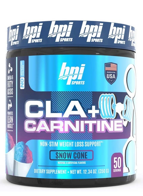 CLA Plus Carnitine, Snow Cone Flavor, 50 Servings