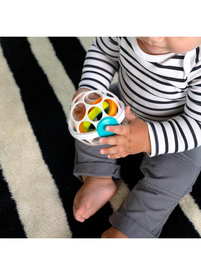 Baby Einstein Grip & Spin Oball Easy Grasp Rattle Toy, BPA Free, 0+ Months - Image 3