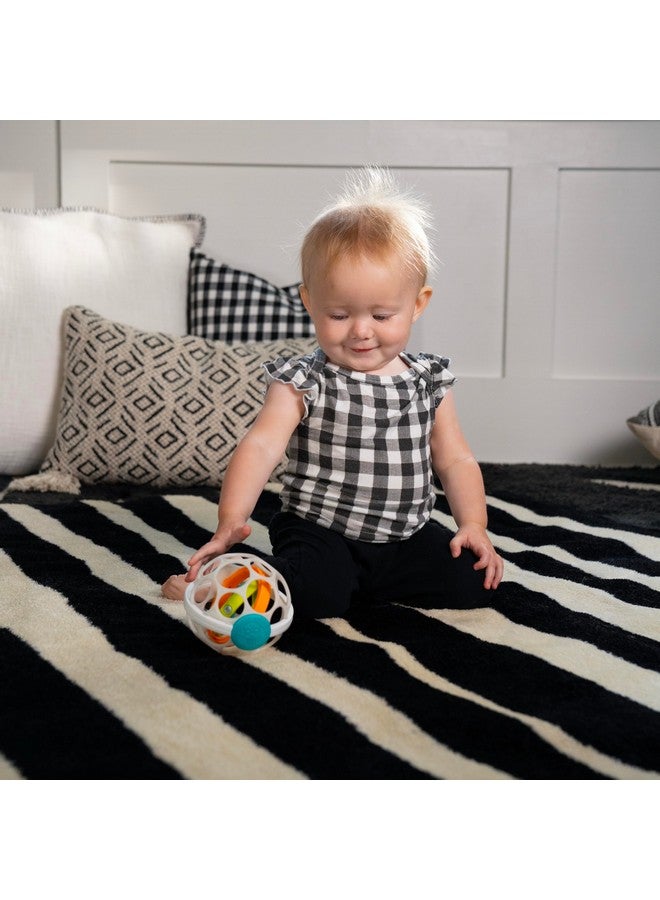 Baby Einstein Grip & Spin Oball Easy Grasp Rattle Toy, BPA Free, 0+ Months - Image 5