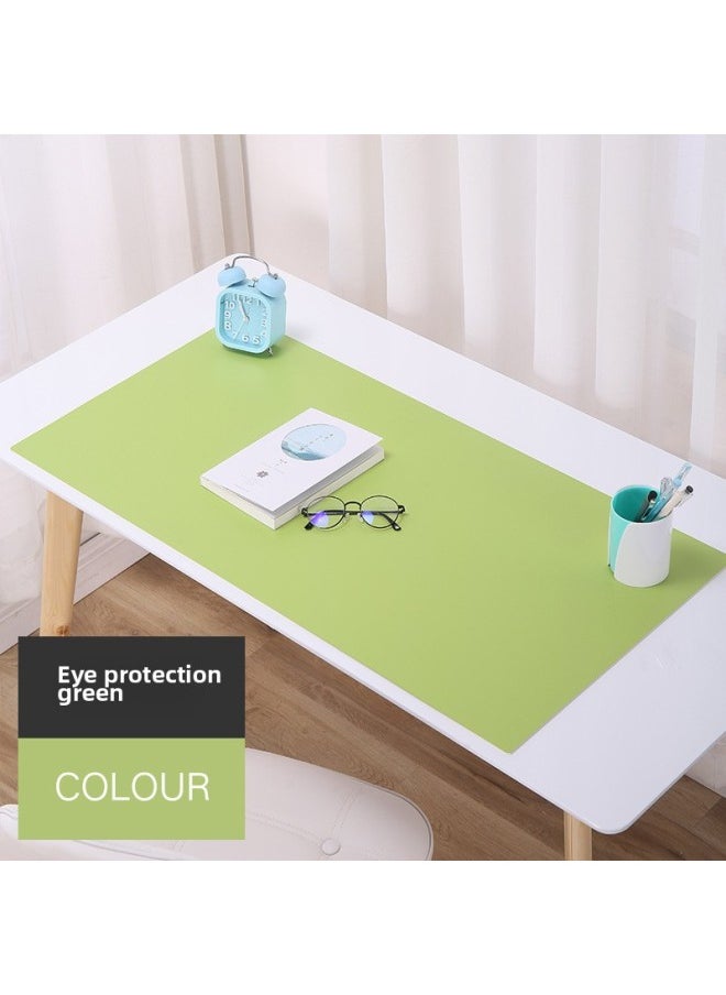 Writing Desk Desktop Mat Desk Children's Desk Mat Desk Mat Student Study Desk Mat Office Home Anti-Dirty-Color:600x400mm-3.5mm-Pattern:Eye Protection Green  - Image 1