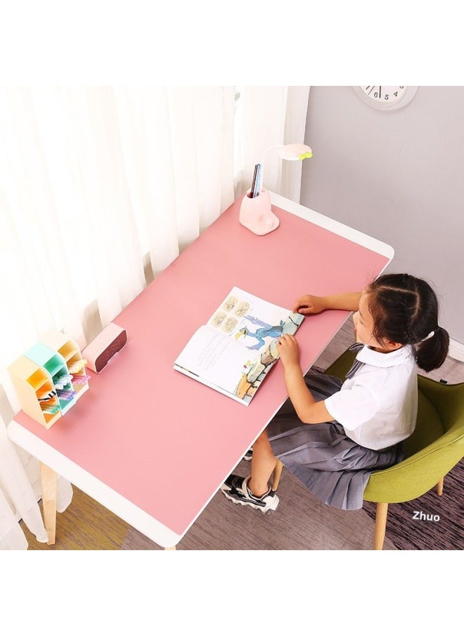 Writing Desk Desktop Mat Desk Children's Desk Mat Desk Mat Student Study Desk Mat Office Home Anti-Dirty-Color:600x400mm-3.5mm-Pattern:Eye Protection Green  - Image 4