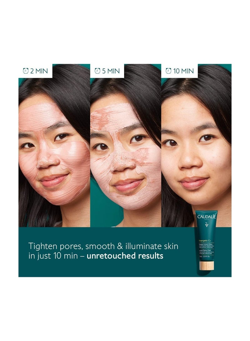 كودالي Caudalie Instant Detox Mask 75ml 75 mlml - Image 2