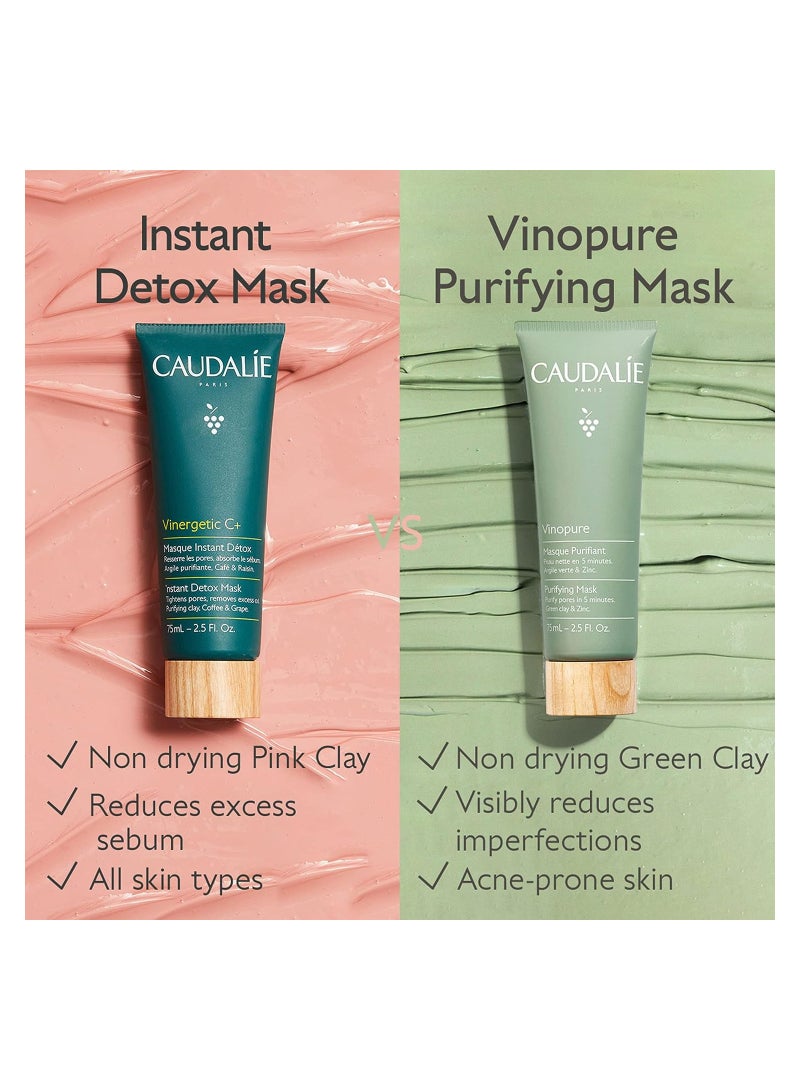 كودالي Caudalie Instant Detox Mask 75ml 75 mlml - Image 5