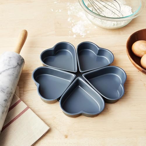 Fox Run Linked Heart Cake Pan, 4-Inch, Preferred Non-Stick - Image 5