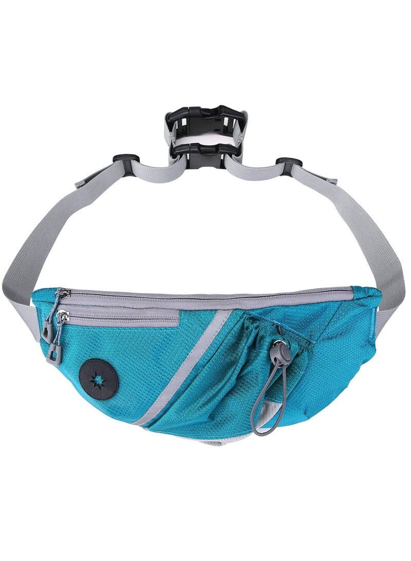 Y&D Dog Walking Pack with Hands Free Buckle, Treat Pouch for Walking, Built in Bag Dispenser, Water Bottle Holder, Collapsible Bowl, Adjustable Waist Strap Hiking, Running, Kibbles  - Image 1