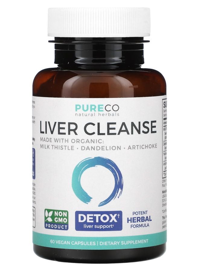 Liver Cleanse 60 Vegan Capsules
