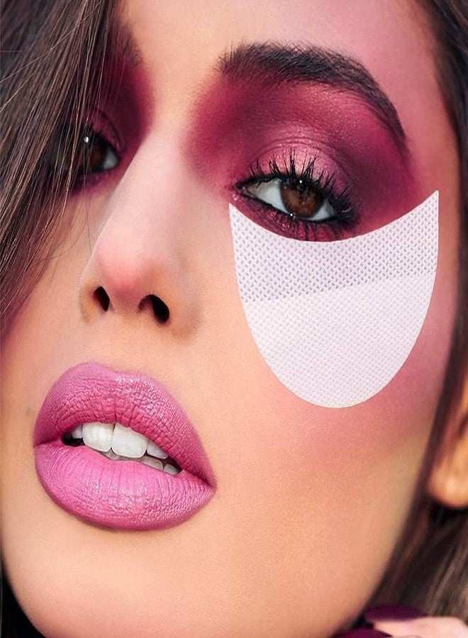 نيسا وسادات حماية ظلال العيون من نيسا، لصقات واقية لمكياج العيون للاستخدام مرة واحدة لتطبيق ظلال العيون والشفاه (أبيض، عبوة من 20 قطعة) - Image 5