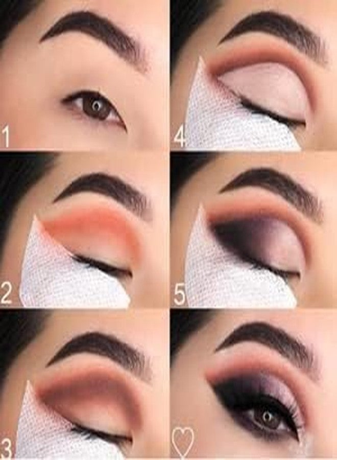 نيسا وسادات حماية ظلال العيون من نيسا، لصقات واقية لمكياج العيون للاستخدام مرة واحدة لتطبيق ظلال العيون والشفاه (أبيض، عبوة من 20 قطعة) - Image 2