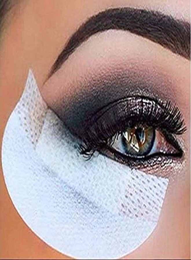 نيسا وسادات حماية ظلال العيون من نيسا، لصقات واقية لمكياج العيون للاستخدام مرة واحدة لتطبيق ظلال العيون والشفاه (أبيض، عبوة من 20 قطعة) - Image 3