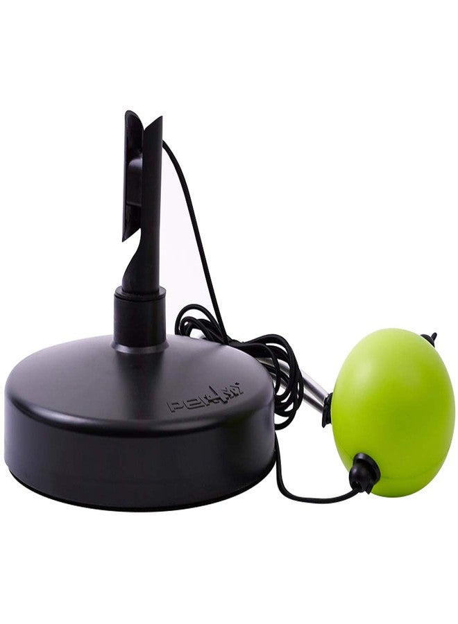 PER4M Quick Puncher Boxing Equipment: Black Punching Bag with Stand - Height-Adjustable Reflex Ball for Exercise Equipment, Home Gym, and Boxing Reflex Ball Training - Image 2