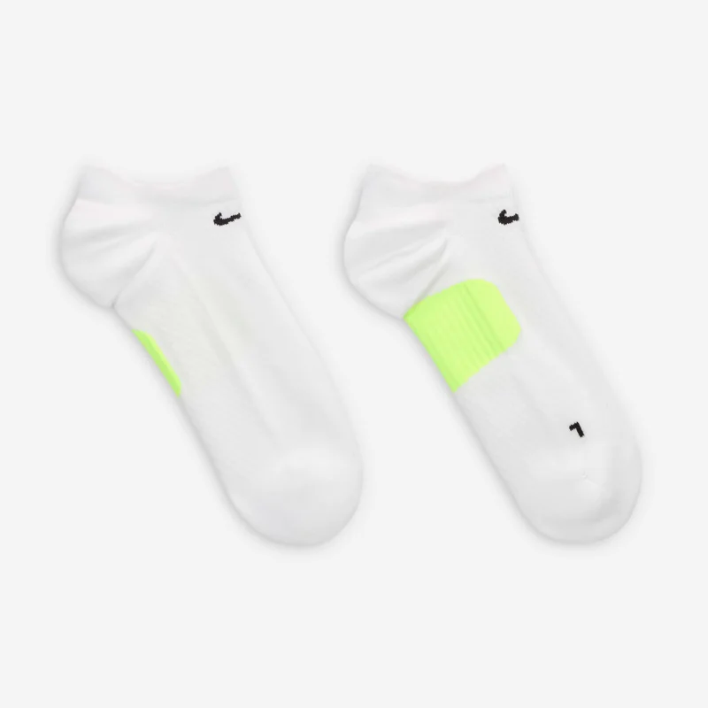 Nike Black Dri-FIT Midweight Running No-Show Socks (1 Pair)  | Best Price UAE
