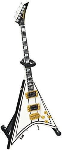 Axe Heaven RR-086 Randy Rhoads White Flying V Mini Guitar - Image 5