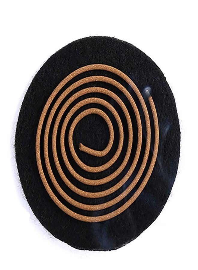 PZRT 5pcs Incense Burner Black Ash catcher Pad Fireproof Mat High Temperature Cotton Pad Fire Cotton Incense Burner Accessories Fit For Incense Sticks Coils - Image 1