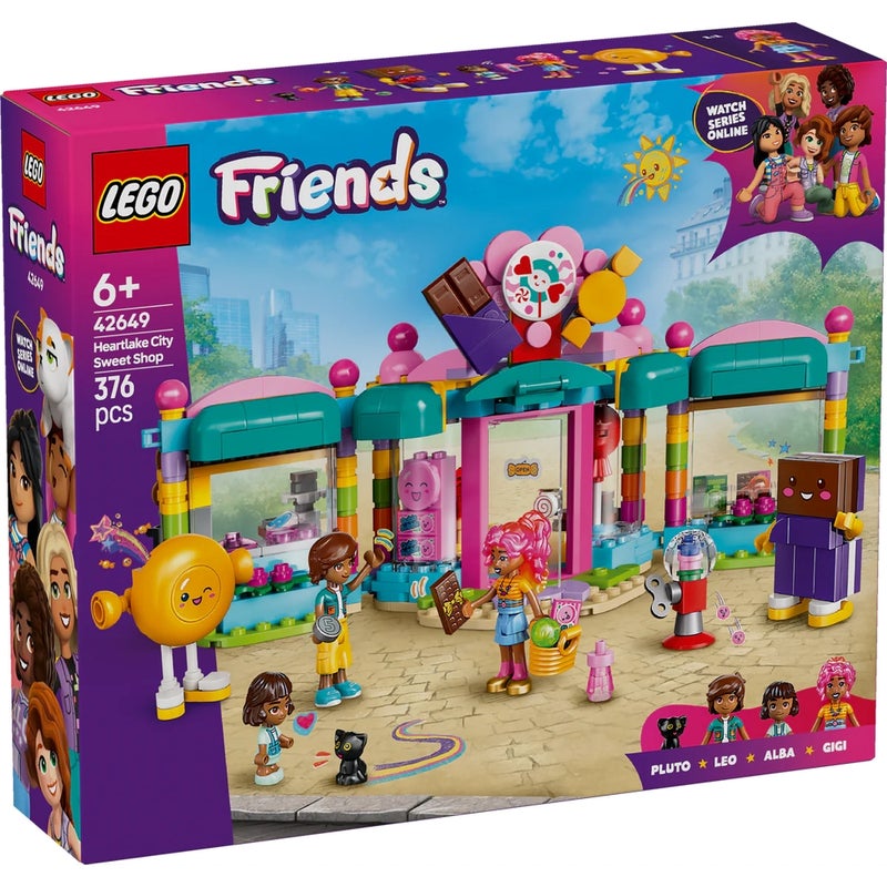 LEGO - Friends Heartlake City Candy Store 376 Pieces - 42649 - Image 1