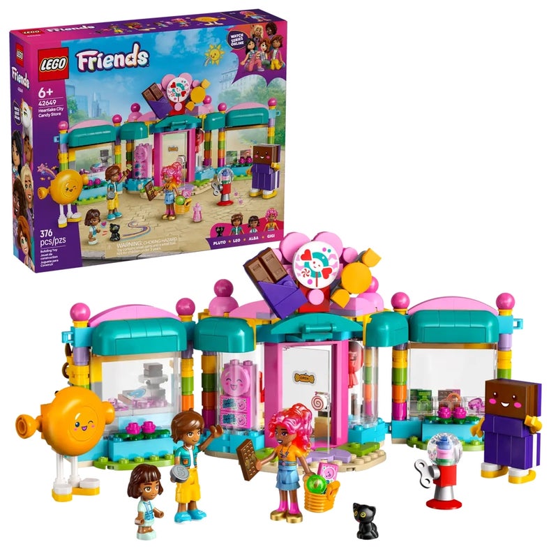 LEGO - Friends Heartlake City Candy Store 376 Pieces - 42649 - Image 2