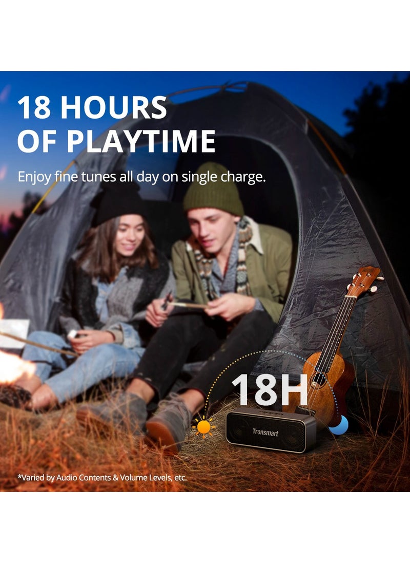 Tronsmart T2 Mini 10W Portable Outdoor Speaker, Stereo Pairing Sound, Bluetooth 5.3, 18 hours Playtime, IPX5 Waterproof Black - pzsku/Z8E2A5E0767AF2C99F798Z/45/_/1722934948/34505eee-8075-42f5-9b97-b257b07fb990