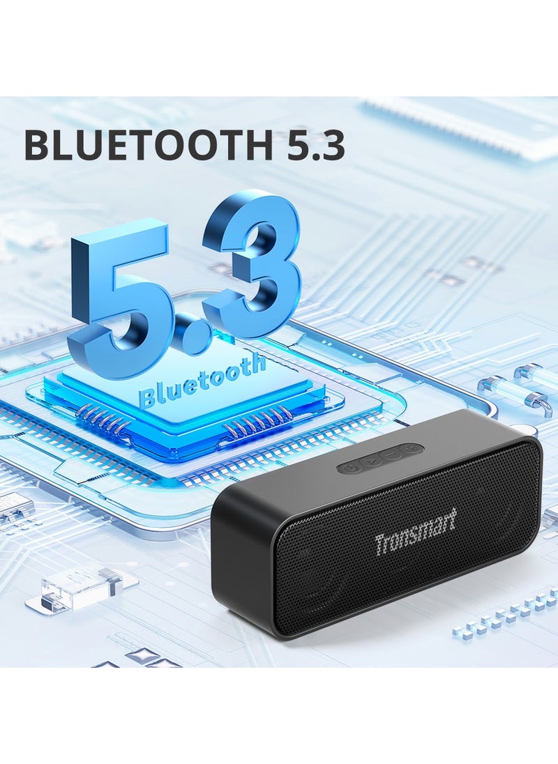 Tronsmart T2 Mini 10W Portable Outdoor Speaker, Stereo Pairing Sound, Bluetooth 5.3, 18 hours Playtime, IPX5 Waterproof Black - pzsku/Z8E2A5E0767AF2C99F798Z/45/_/1722934958/5e64c726-176c-4391-b1ae-072d541f20c8