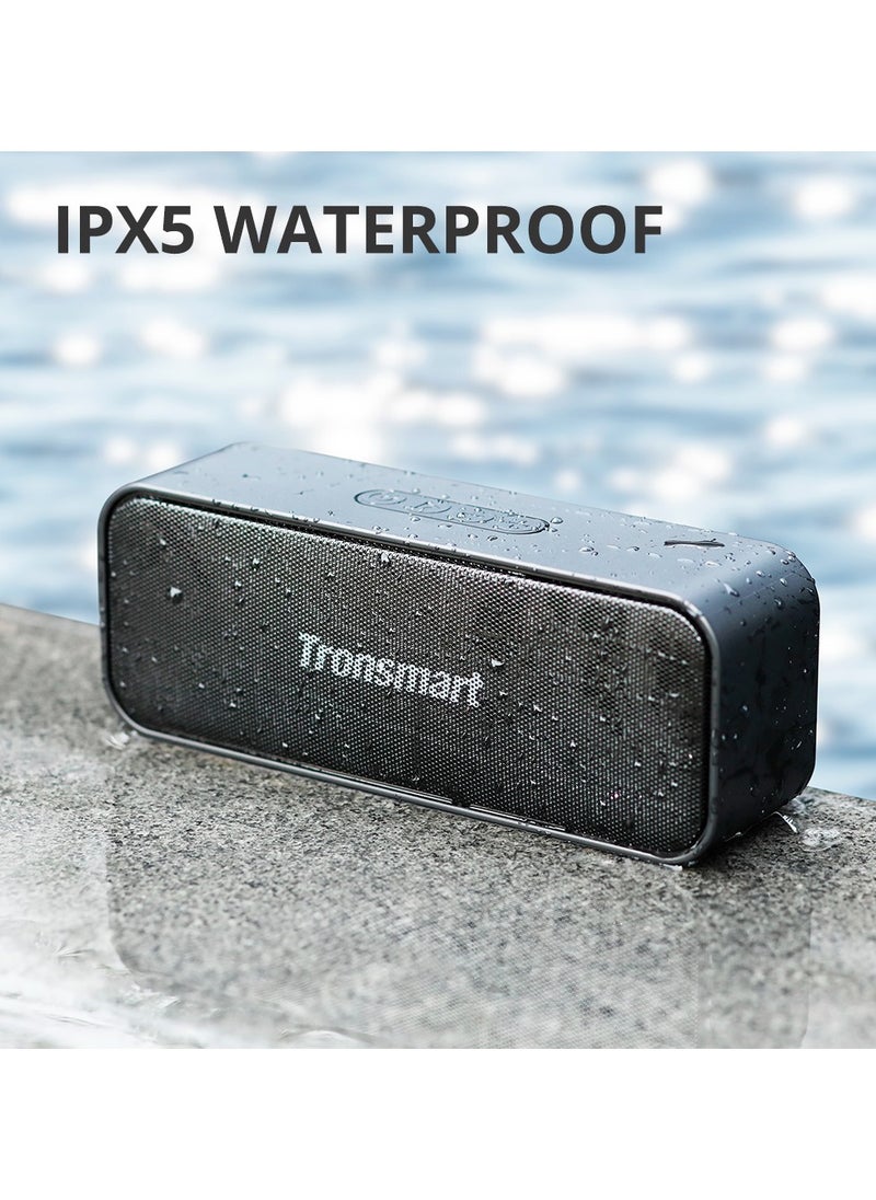 Tronsmart T2 Mini 10W Portable Outdoor Speaker, Stereo Pairing Sound, Bluetooth 5.3, 18 hours Playtime, IPX5 Waterproof Black - pzsku/Z8E2A5E0767AF2C99F798Z/45/_/1722934978/9a0d6c72-fd5b-46e0-ba03-345a534b7047