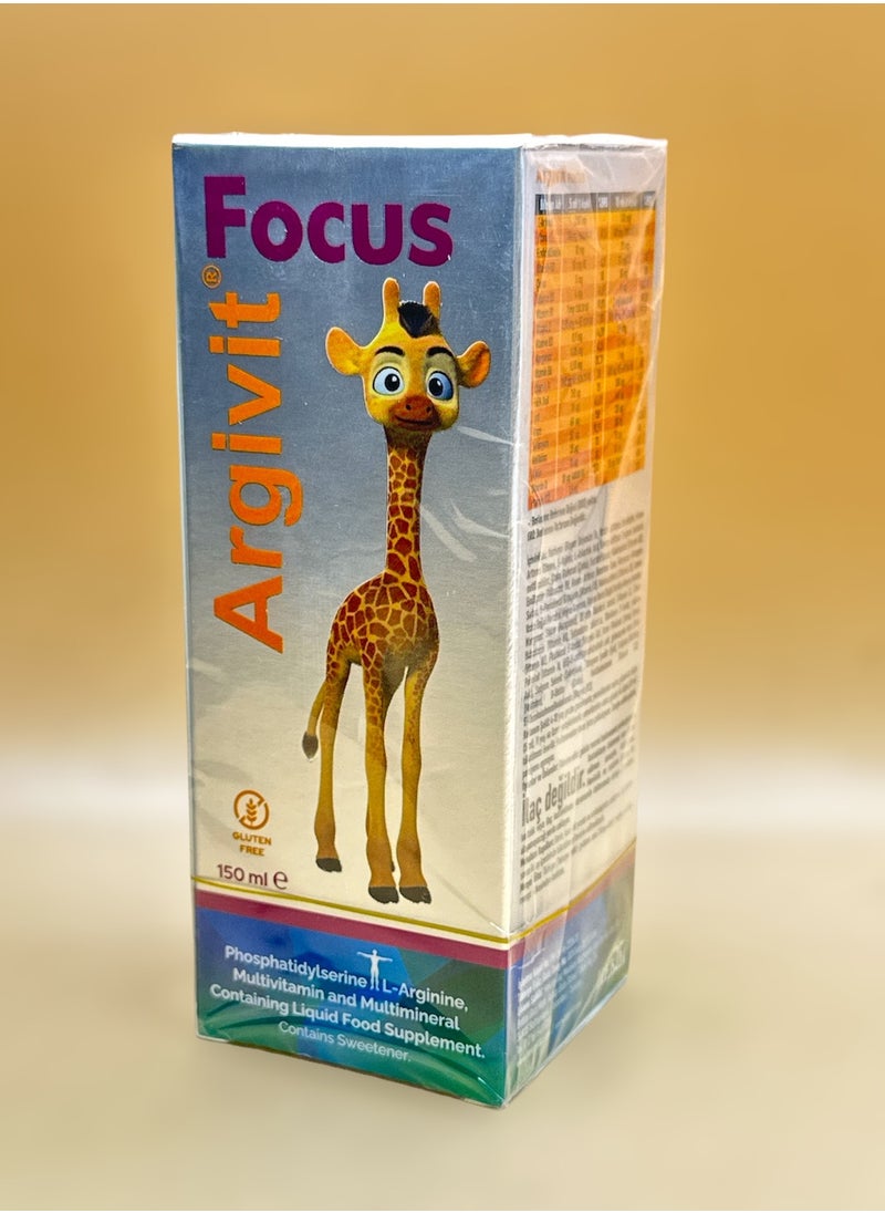 Argivit - Fox syrup 150 ml - helps with hyperactivity, caution, impulsions control and height increase - Image 1