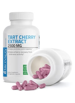 Bronson Tart Cherry Extract 2500 Mg Premium Nongmo Formula Packed With Antioxidants And Flavonoids 90 Vegetarian Capsules  - Image 5