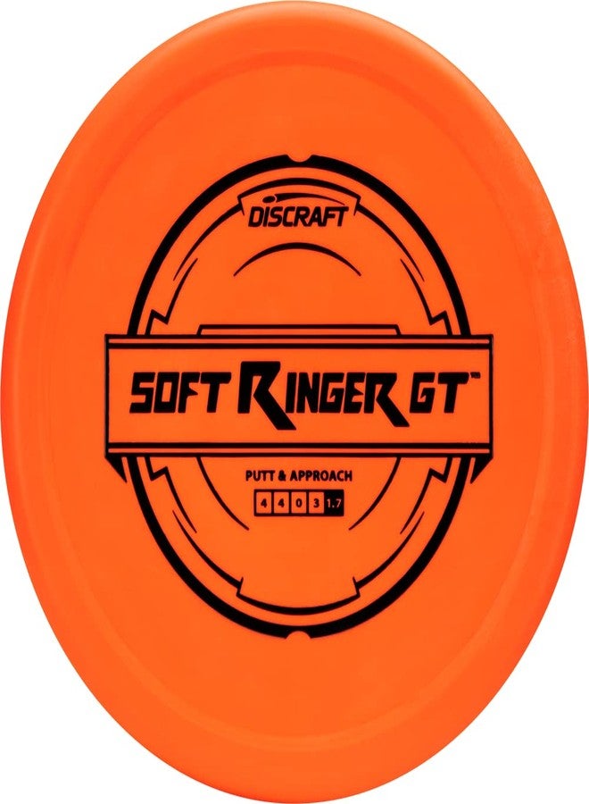Discraft Soft Ringer-GT 173-174 Gram Putt and Appraoch Golf Disc