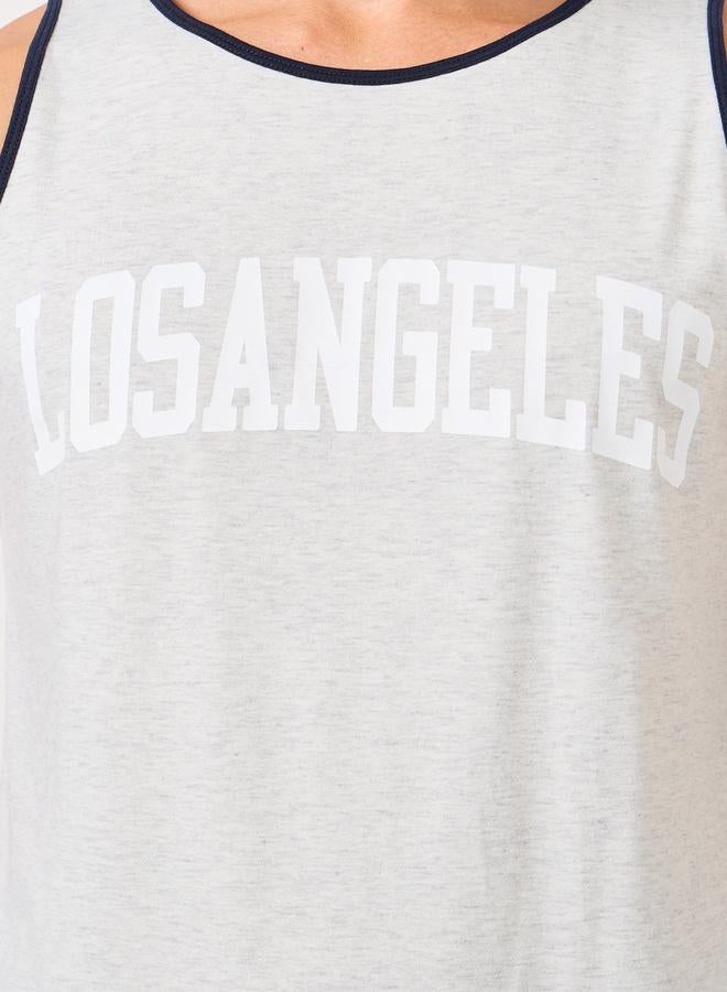 Styli Graphic Print Tank and Shorts Set - Image 4