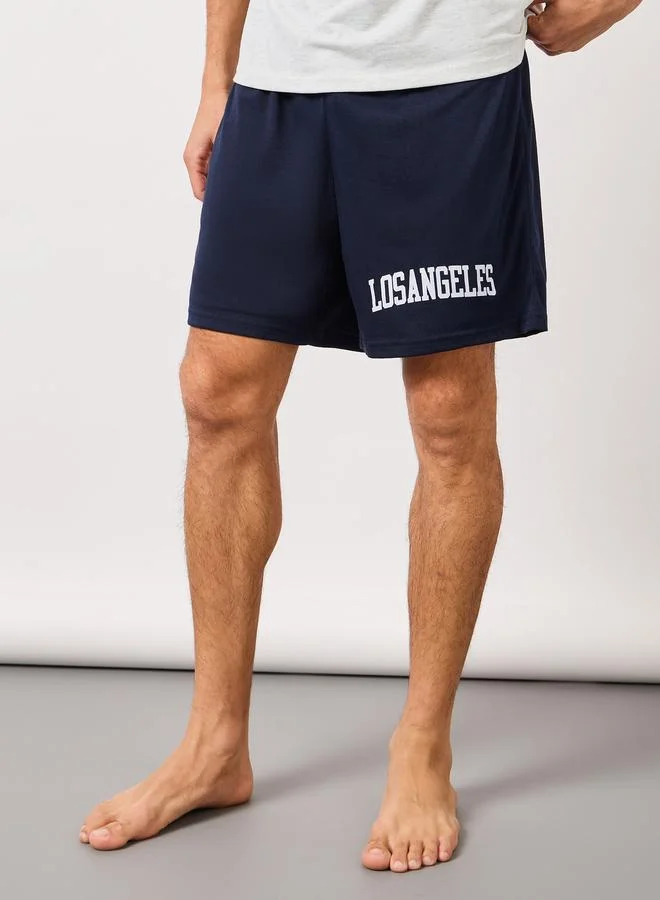 Styli Styli Graphic Print Tank and Shorts Set