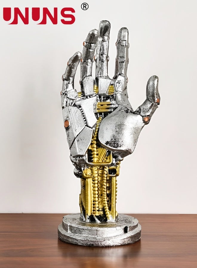 UNUNS Controllers Holder,Gaming Controller Holder Controller Holder Figure Headphone Stand & Controller Mechanical Hand Gaming Accessories Desk Decor Figure for Desk Gamer Gifts Halloween Decorations,29.5x16.5x13.5cm - Image 1