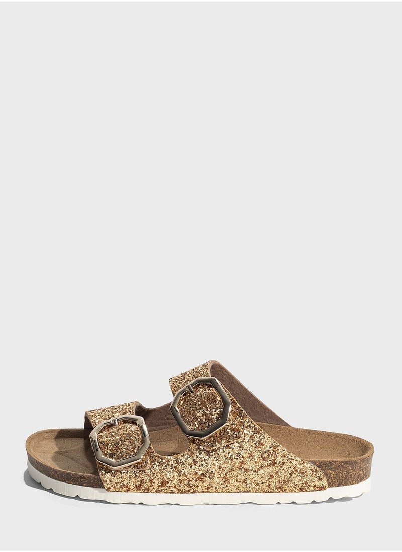 BAYTON Atlas Double Strap Flat Sandals  - Image 2