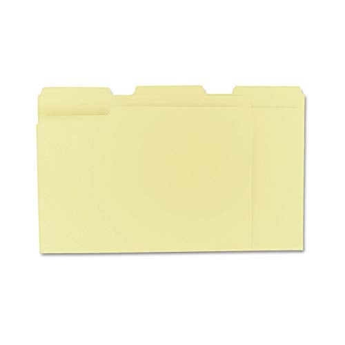 Universal 12113 File Folders, 1/3 Cut Assorted, One-Ply Top Tab, Letter, Manila (Box of 100) - Image 3
