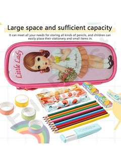 FunBlast Pencil Pouches For Girls Stylish Pencil Pouches Pencil Case For Girls Pencil Pouches For Kids Pencil Box For Girls Pencil Box For Kids Pencil Case Kids Pencil Box Pencil Box For Girls Pouch  - Image 3