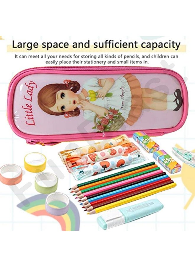 FunBlast - Pencil Pouches For Girls Stylish Pencil Pouches Pencil Case For Girls Pencil Pouches For Kids Pencil Box For Girls Pencil Box For Kids Pencil Case Kids Pencil Box Pencil Box For Girls Pouch - Image 1
