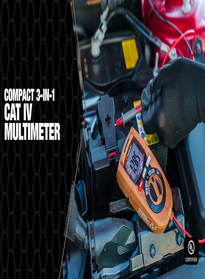 Southwire 16020N Compact 3-in-1 CAT IV Multimeter - Image 2