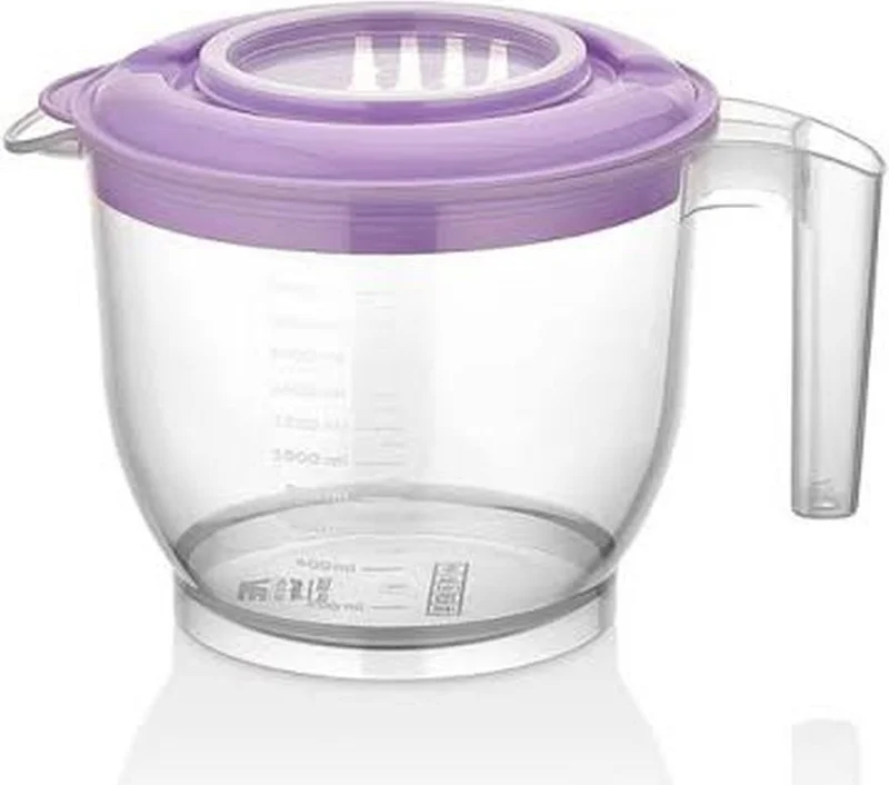 Hane216 Splash-Free Mixer Container with Special Protection Cover