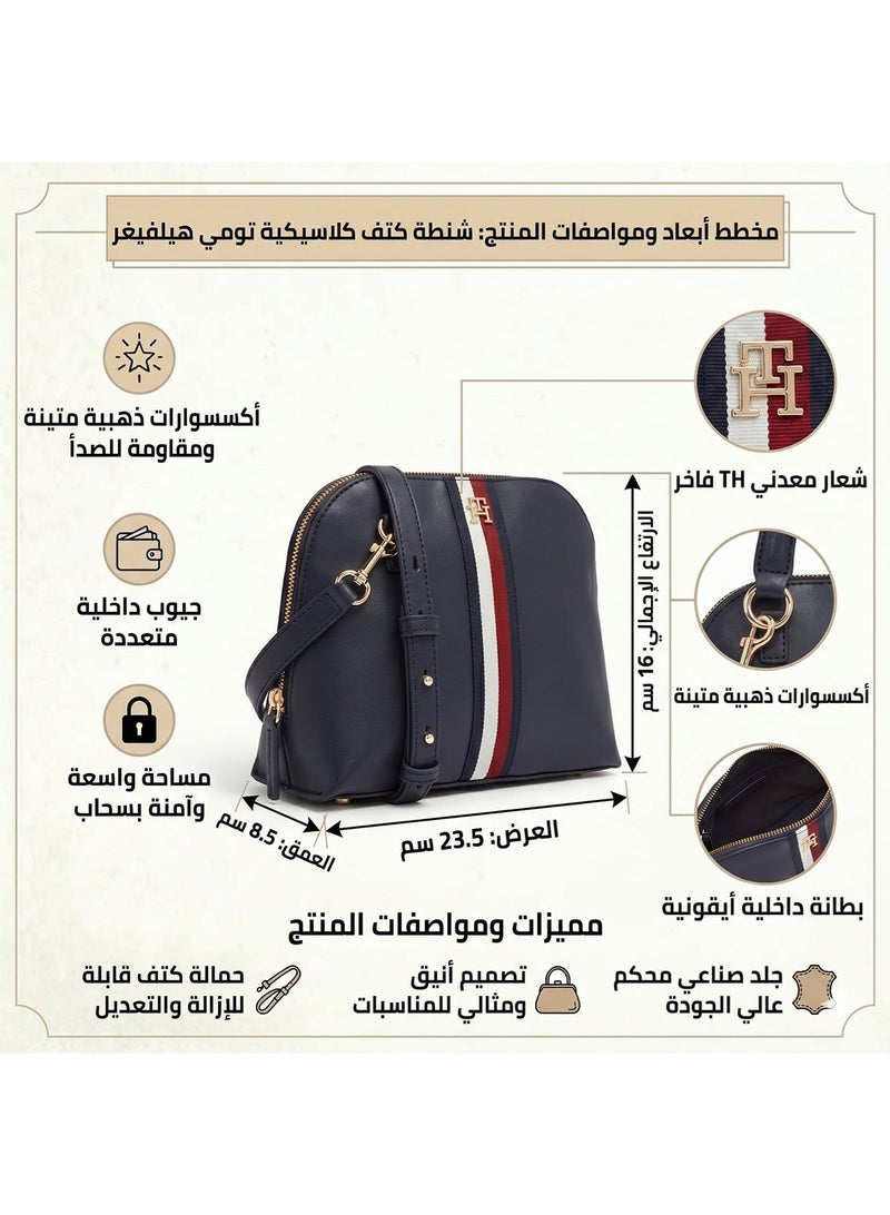 Tommy Icons Tommy Hilfiger Blue Women Crossbody Bag Aw0Aw17065 - Image 2