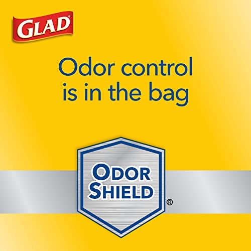 Glad Trash Bags, ForceFlex Protection Series Tall Kitchen Garbage Bags, 13 Gal, Unscented OdorShield, 90 Ct (Package May Vary) - Image 4