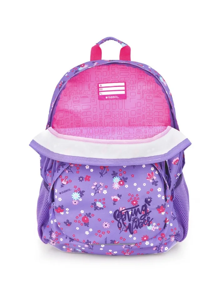 GABOL Gabol Violet Kids Backpack Lightweight Children's Nursery School Bag for Preschool Boys Girls