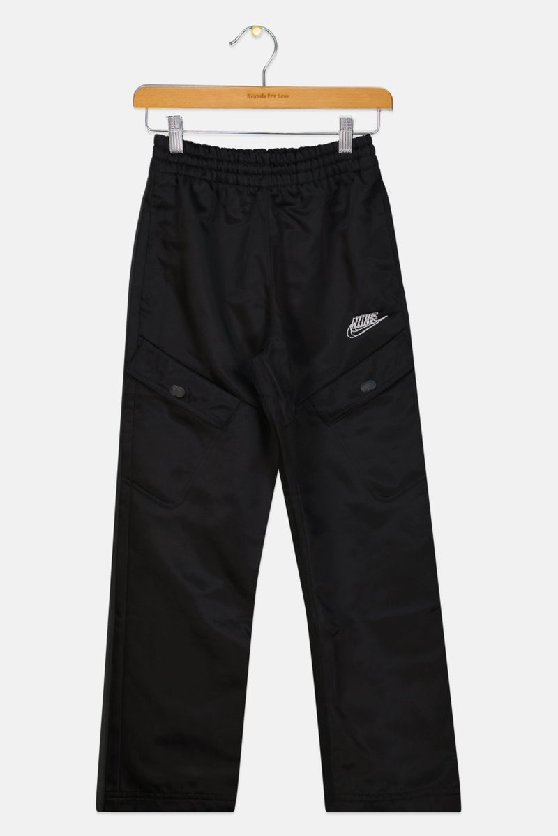 Nike Kids Boy Sportswear Fit Outdoor Tracksuit, Black  - Image 1