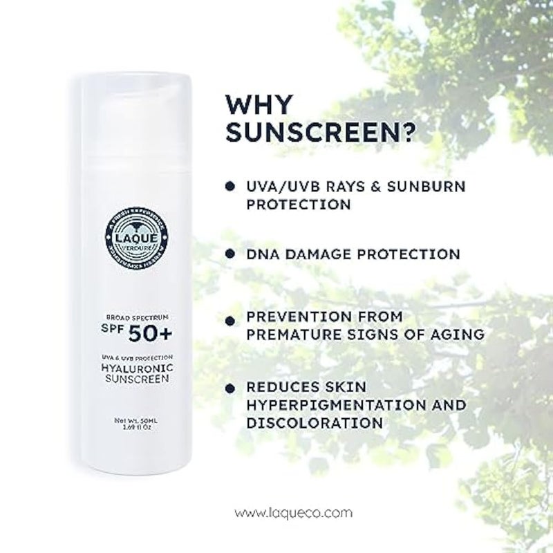 LAQUÉ SPF50+ Hyaluronic Sunscreen Gel - Image 2