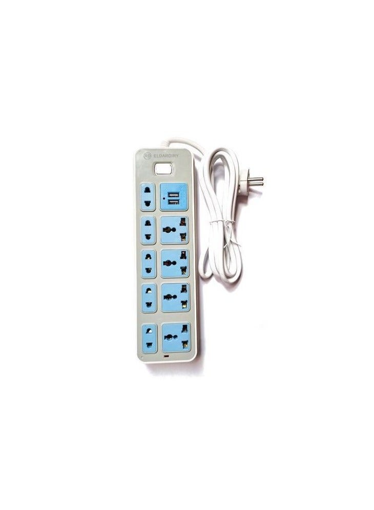 Power strip - 9 outlets and 2 USB