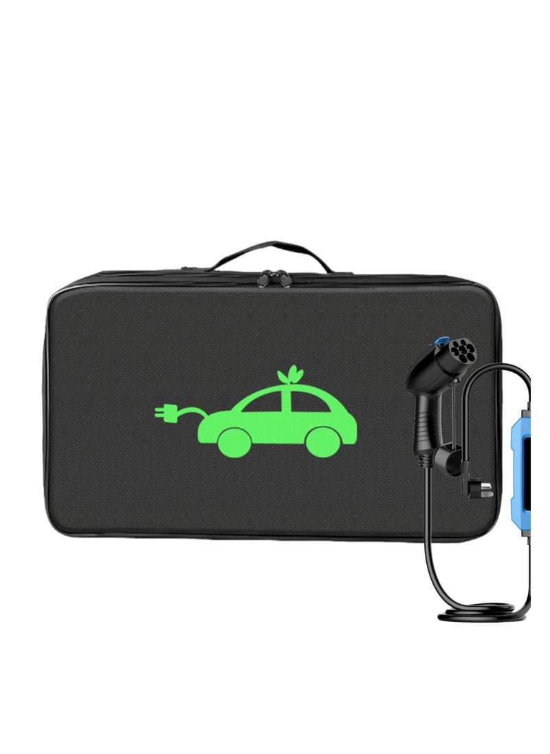 SYOSI - Electric Vehicle Charging Cable Storage Bag, Electric Car Charger Cable Holder Bag Ev Charging Cable Travel Pouch, Portable Ev Charging Cable Carrying Case for Electric Vehicles, Extension Cables - Image 1
