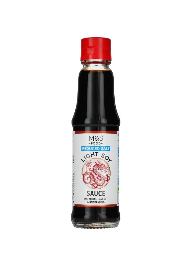 Salt Reduced Light Soy Sauce For Adding Savoury, 130ml