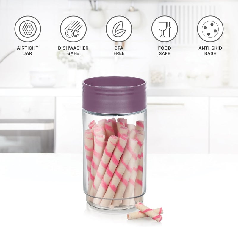MILTON Treo One Up Glass Jar with Airtight Lid - Image 3